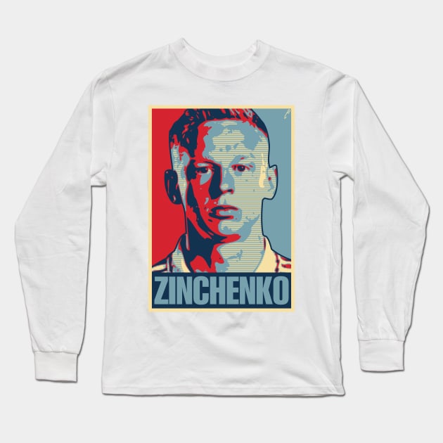 Zinchenko Long Sleeve T-Shirt by DAFTFISH